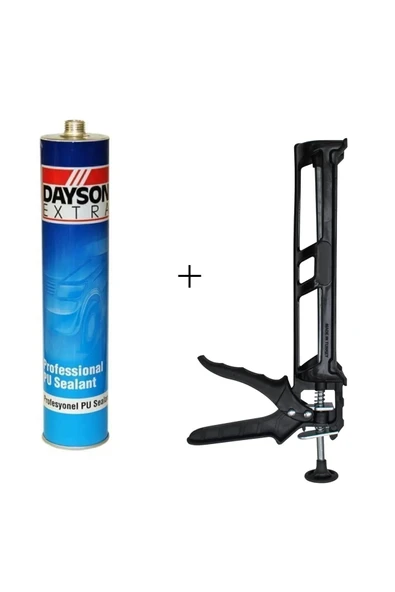 Dayson Silikon Çok Amaçlı, Su Geçirmez Universal Siyah 280 Ml + Silikon Tabancası ürün görseli 1