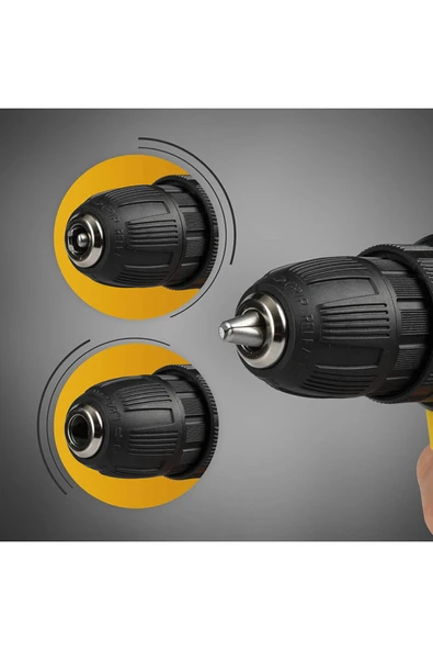 Rtrmax Şarjlı Matkap Rtm332 12volt - Resim 2