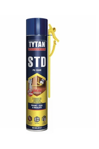 Tytan std pipetli köpük montajı ısı ve ses yanıltımı 750 ml tam dolu ürün görseli 1