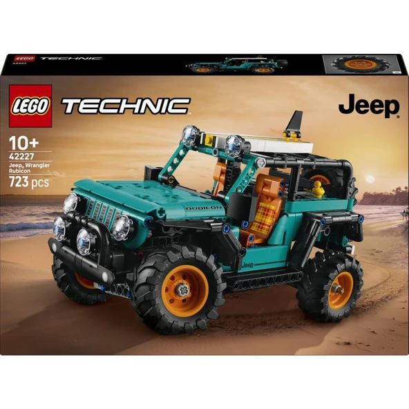 LEGO 42227 Technic™ Jeep® Wrangler Rubicon Suv - Resim 3