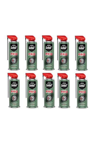 Selsil Pro Pas Sökücü CobraBaşlıklı 400 ML 10 ADET Tüm yüzeylerde Çok amaçlı Yağlayıcı pas sökücü ürün görseli 1