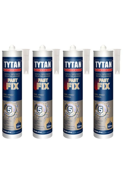 TYTAN Fast Fix Montaj ve Korniş Yapıştırıcısı 290 ml 3adet ürün görseli 1