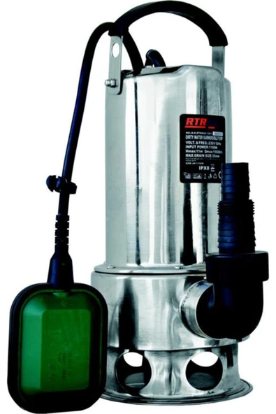 Rtrmax Rtm840 Kirli Su Dalgıç Pompası 1100 Watt ürün görseli 1