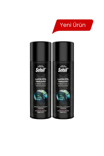 Selsil 2x Lastik Fitil Yenileme Spreyi 1 adet ürün görseli 1