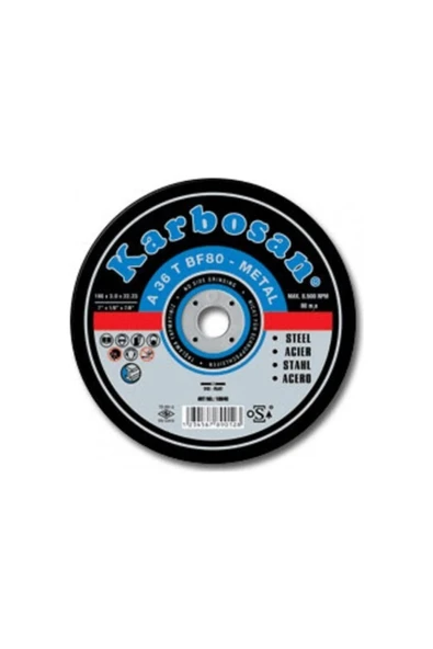 KARBOSAN Metal Kesici 115'lik Disk 2 adet ürün görseli 1