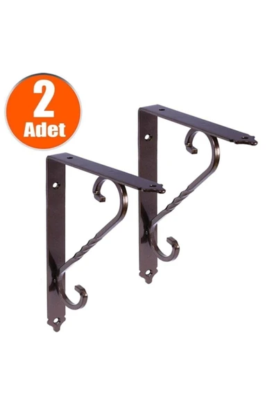 Hırdavat Ferforje Raf Altı Bakır ( 2 Adet ) 110mm * 155 Mm ürün görseli 1