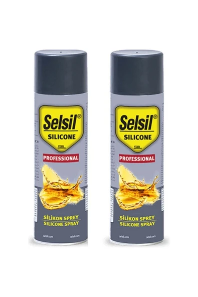 Selsil Silikon Sprey 500 ml x 2 Adet ürün görseli 1