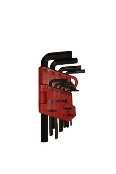 ARTAS Artaş 120mm Alyan Seti 10 Parça ürün görseli 1