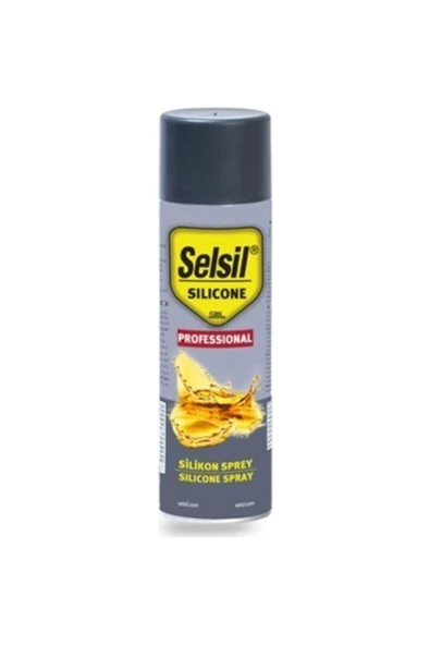 Selsil Silikon Sprey Yağlayıcı 500 ml 1 ADET Çelik Kapı, Anahtar Dili Takılmasını Onarır ürün görseli 1