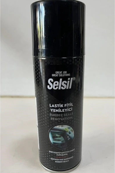 SELSİL LASTİK FİTİL YENİLEME SPREYİ - 200 ML ürün görseli 1