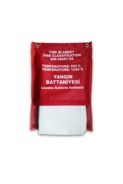 Yangın Battaniyesi Çantalı 100X150 ürün görseli 1