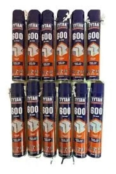 Tytan 600 gr Dolgu Köpüğü 1 Koli (12 ADET) ürün görseli 1