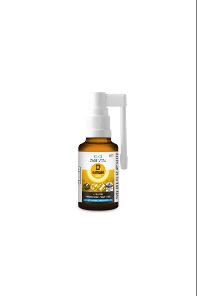 Zade Vital D3 Vitamini 1000 IU Sprey 20 ml ürün görseli 1