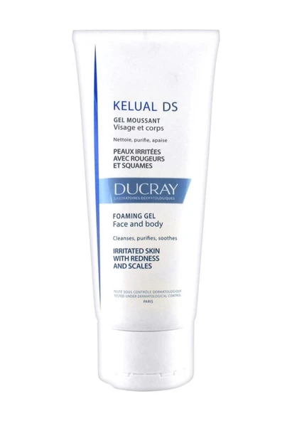 DUCRAY KELUAL DS GEL MOUSSANT KÖPÜREN TEMİZLEME JELİ 200 ML ürün görseli 1