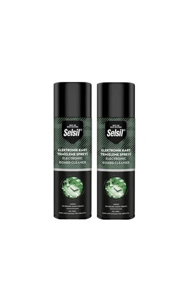 Selsil Elektronik Kart Temizleme Spreyi 500 ml 2 ADET ürün görseli 1