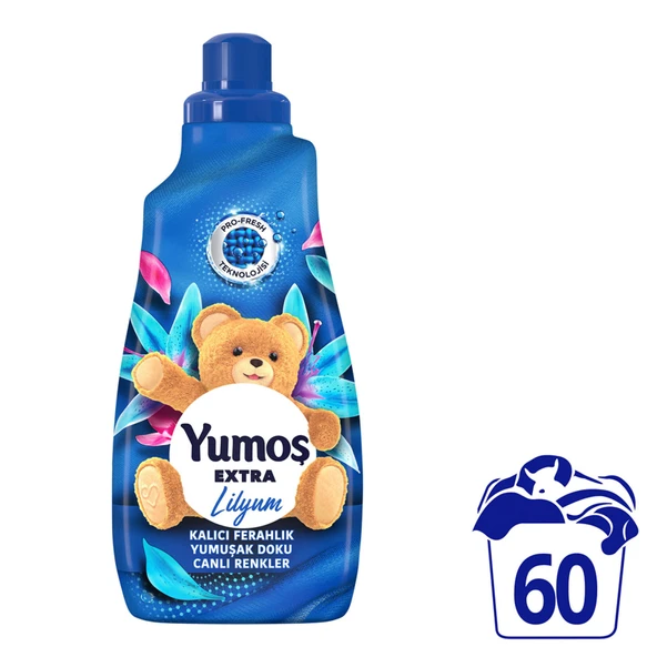 Yumoş Extra Konsantre Çamaşır Yumuşatıcısı Lilyum 1440 ML 60 Yıkama ürün görseli 1
