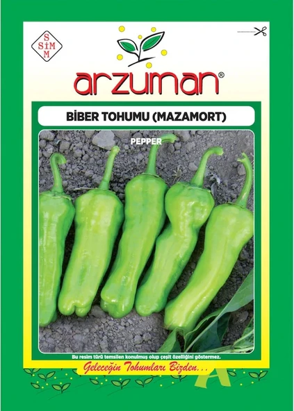 Mazamort Üçburun Biber Tohumu 10 Gr ürün görseli 1
