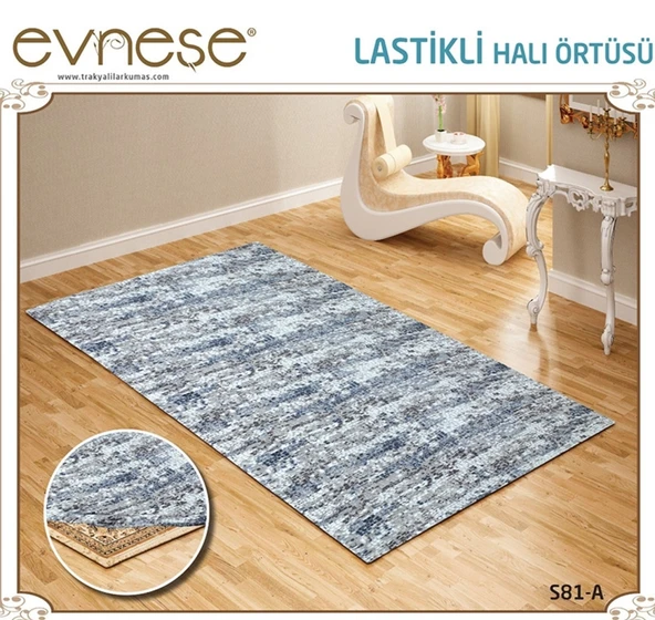 Evneşe 4m2 Lastikli Halı Örtüsü Desenli S81-A ürün görseli 1