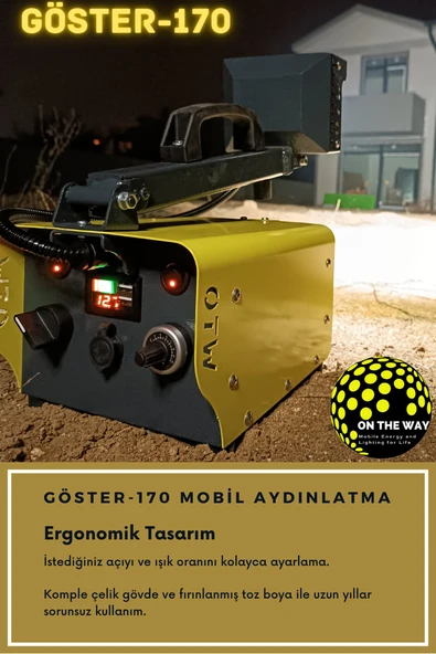 OTW Göster 170 - Taşınabilir Mobil Aydınlatma Ünitesi (El Tipi) ürün görseli 1