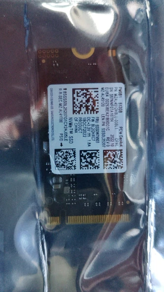 Samsung PM9B1 512GB NVMe SSD ürün görseli 1