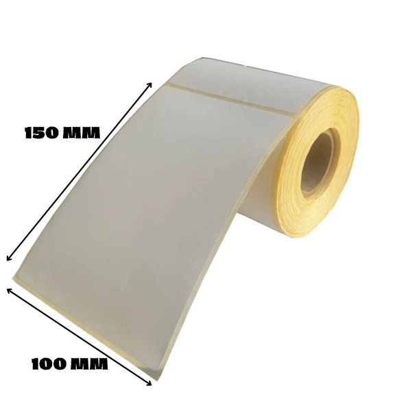 ŞeyliŞeyler - 100X150 Termal Barkod Etiketi 350 Sarım 5 Rulo ürün görseli 1