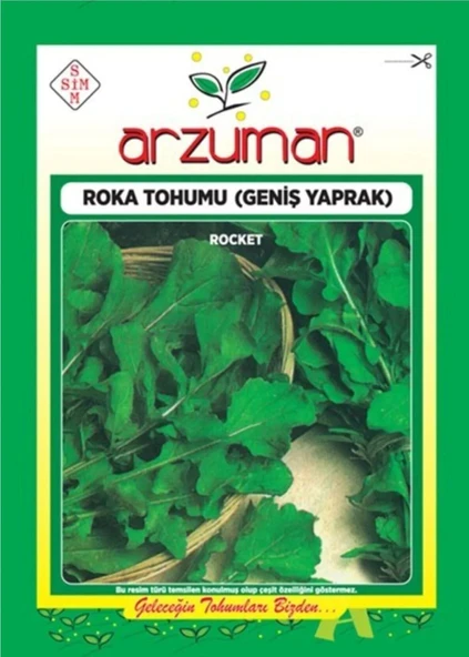 Roka Tohumu Geniş Yaprak 25 Gr ürün görseli 1