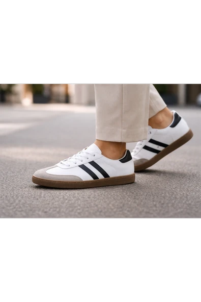Unisex Ortopedik Sneaker – Süper Yumuşak Taban, Yan Ped Destekli, Deri İç Dış, Su Geçirmez 4 Mevsim Yürüyüş Ayakkabısı ürün görseli 1