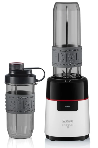 ARZUM AR1147-B SHAKEN TAKE KİŞİSEL BLENDER BEYAZ ürün görseli 1