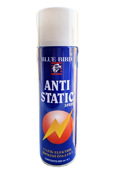 Statik Elektrik Önleyici Antistatik Sprey Elbise Koltuk Ayakkabı Elektronik 500 ML ürün görseli 1