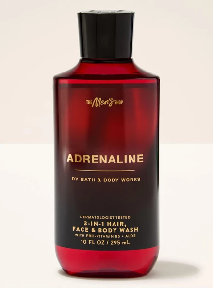 Bath&Body Works Adrenaline 3in1 Duş Jeli 295ML ürün görseli 1