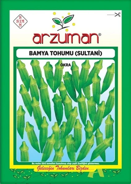 Sultani Bamya Tohumu 25 Gr ürün görseli 1