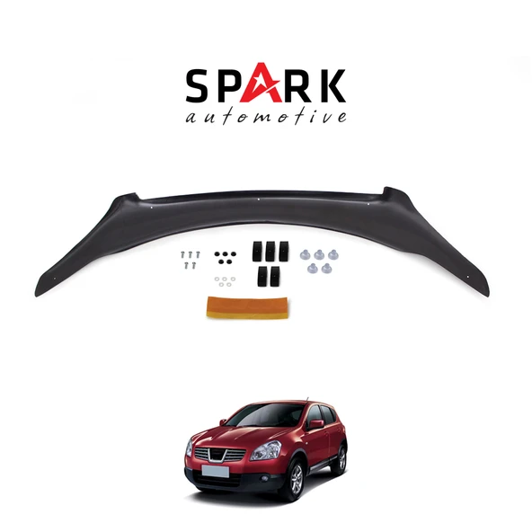 Nissan Qashqai 2007-2010 Yıl Aralığı Uyumlu Kaput Rüzgarlığı 3mm ürün görseli 1