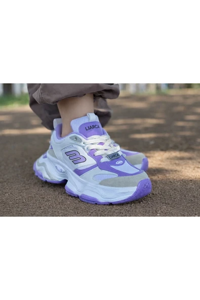 Urban Motion Siyah Beyaz Kalın Taban Sneaker ürün görseli 1