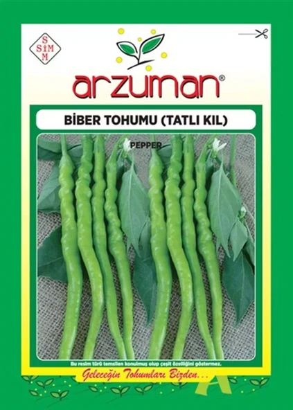 Tatli Kıl Biber Tohumu 10 Gr ürün görseli 1