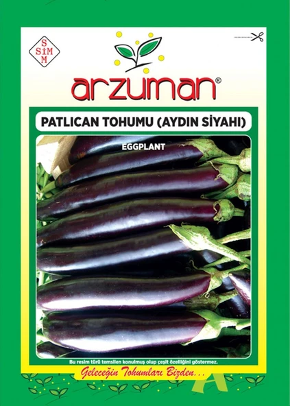 Aydin Siyahi Patlıcan Tohumu 10 Gr ürün görseli 1