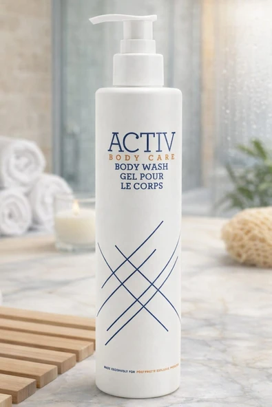 ACTIV BODY CARE Nemlendirici Duş Jeli 360 ml – Günlük Temizlik ve Ferahlık ürün görseli 1