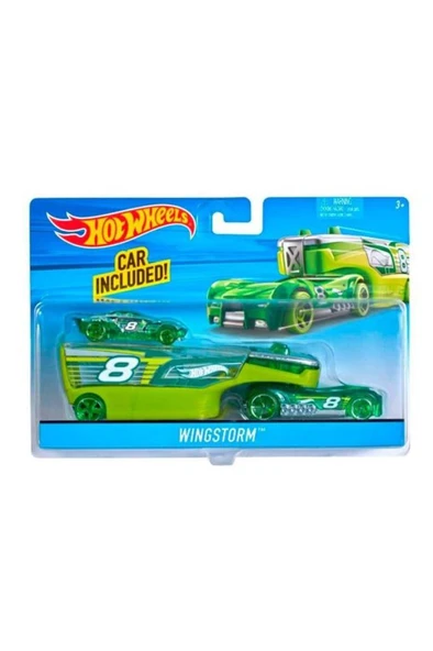 Hot Wheels Taşıyıcı Tırlar BDW51-CGC24 – Araba Taşıyıcı Tır Oyuncak Seti ürün görseli 1