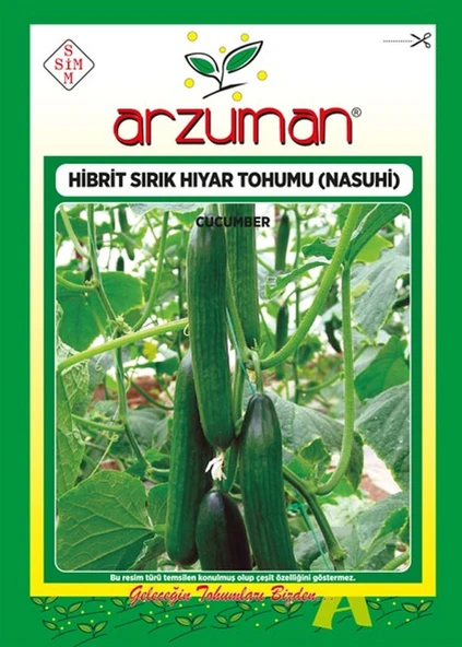 Nasuhi F1 (Sırık) Hibrit Hıyar Tohumu 10 Adet ürün görseli 1