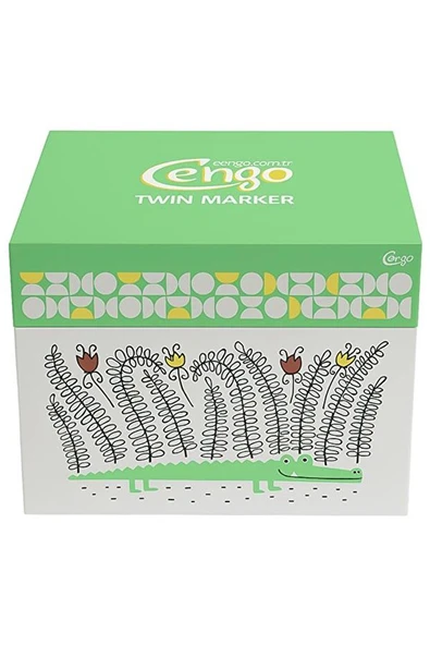 CENGO TWIN MARKER 120 LI SET CGO-136 ürün görseli 1