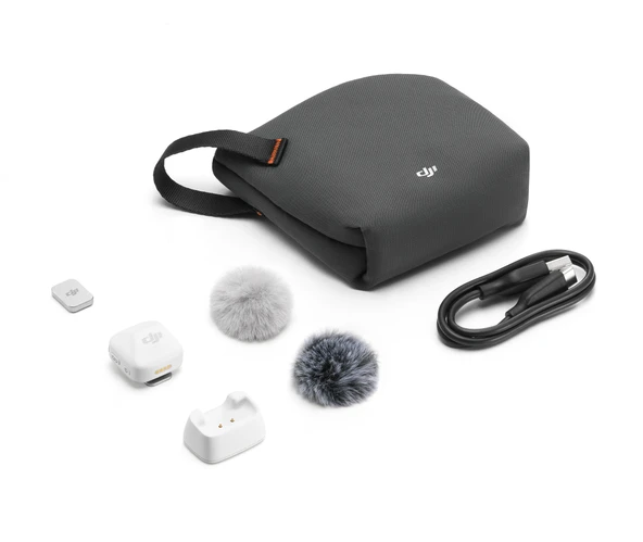 DJI Mic Mini Transmitter (Beyaz) - Resim 2