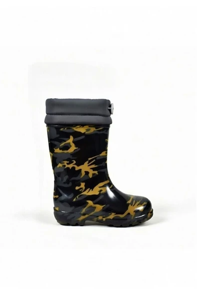 Raining Su Geçirmez Kamuflaj Yağmur Çizmesi – Kaymaz Taban Outdoor Bot ürün görseli 1