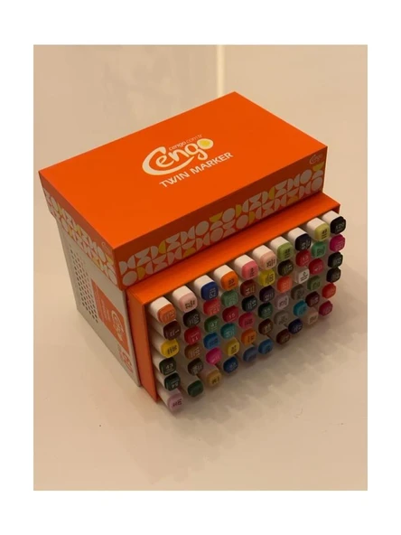 CENGO TWIN MARKER 60 LI SET CGO-134 ürün görseli 1