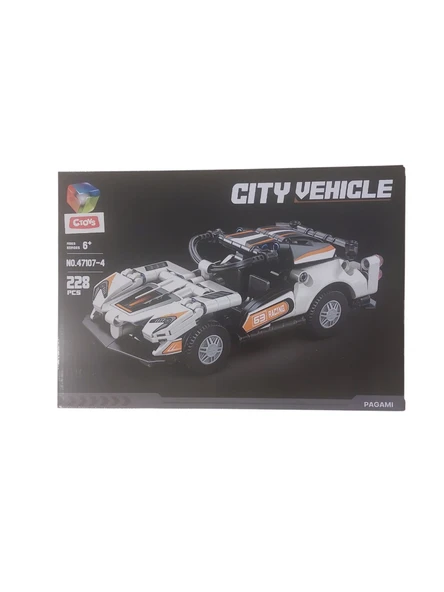 Ctoy Oyuncak Yarış Araçları Blok 47107-1/4 (Karışık Model 1 Adet) ürün görseli 1