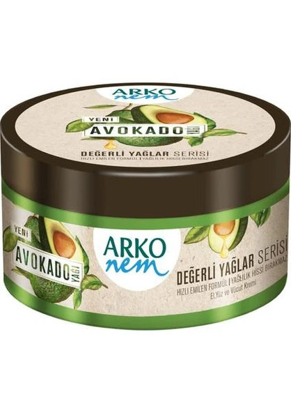 Arko Nem Değerli Yağlar Avokado Yağlı Krem 150 ml ürün görseli 1