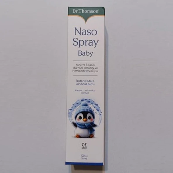 Dr. Thomson Naso Baby Burun Spreyi Okyanus Suyu 100 ml ürün görseli 1