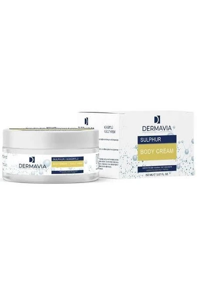 Dermavia Kükürtlü Vücut Kremi 150 ml ürün görseli 1