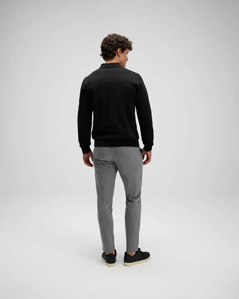 Ellesse Erkek Polo Sweatshirt EM602 - Resim 4