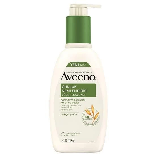 Aveeno Günlük Nemlendirici Vücut Losyonu 300 ml ürün görseli 1