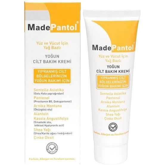 Madepantol Yağ Bazlı Yoğun Cilt Bakım Kremi 50 ml ürün görseli 1