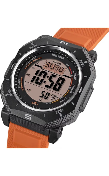 Casio Pro Trek PRG-69-4DR Erkek Kol Saati - Resim 2